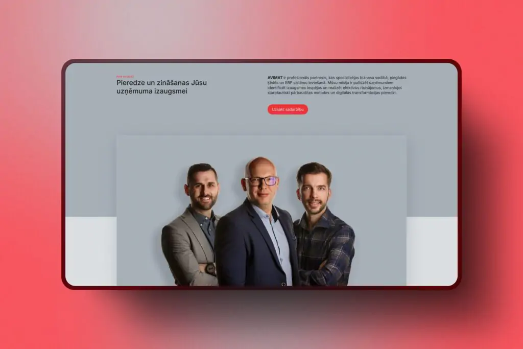 DruvoWEB, mājaslapu izstrāde, mājaslapas izveide, AVIMAT