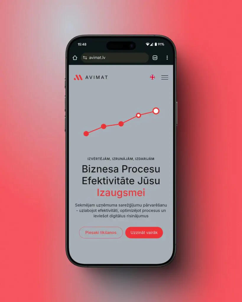 DruvoWEB, mājaslapu izstrāde, mājaslapas izveide, AVIMAT