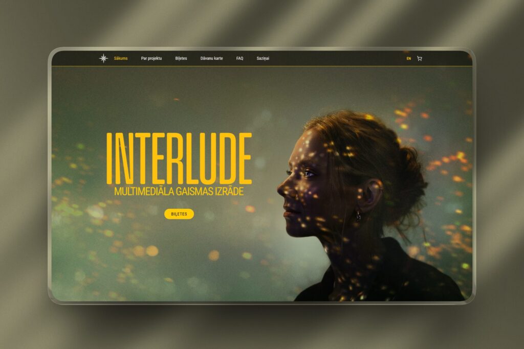 Mājaslapas izstrāde, INTERLUDE< druvoweb,